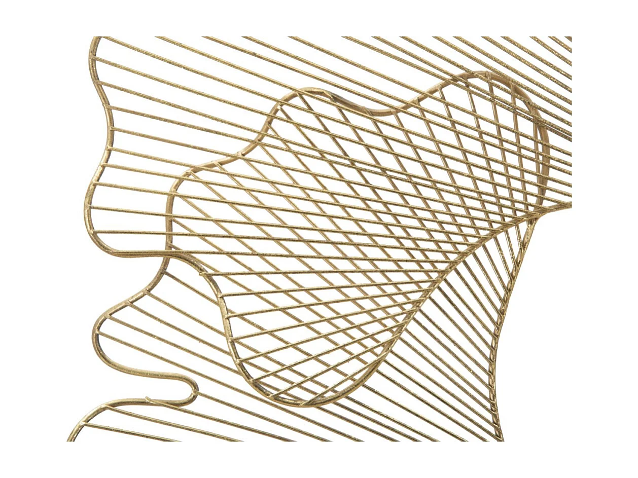 Décoration Murale en Métal "Glamour" 79cm Or