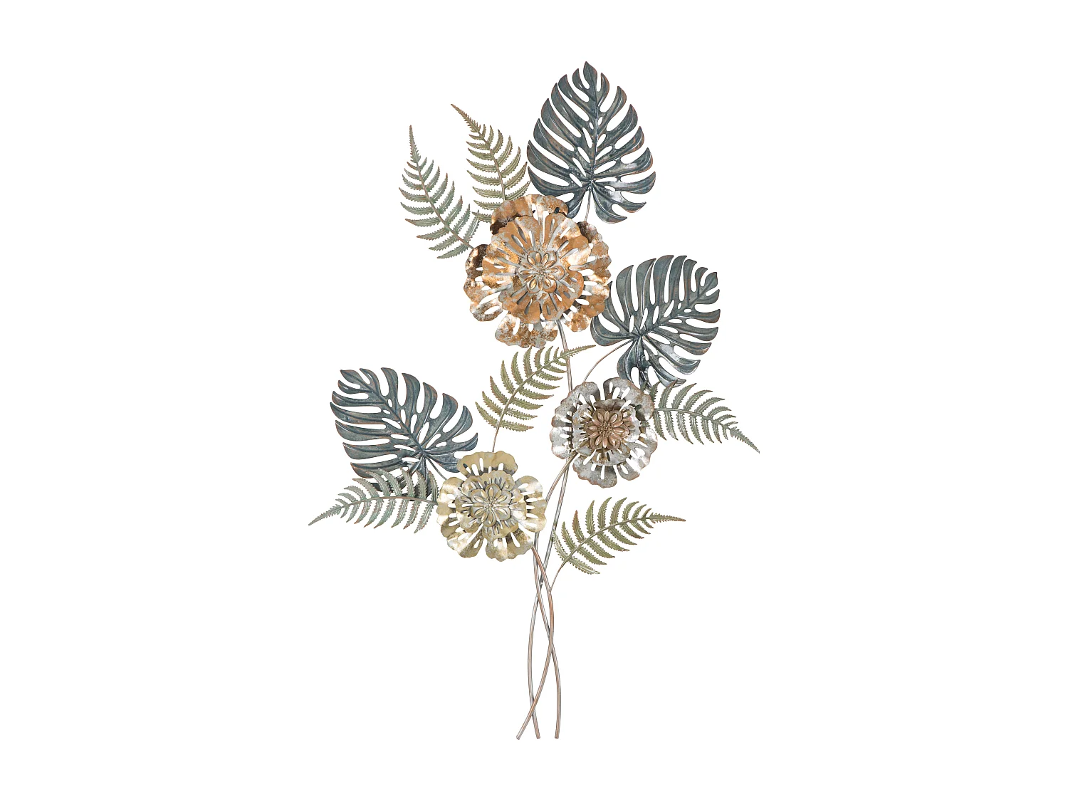 Décoration Murale en Métal "Too" 98cm Multicolore