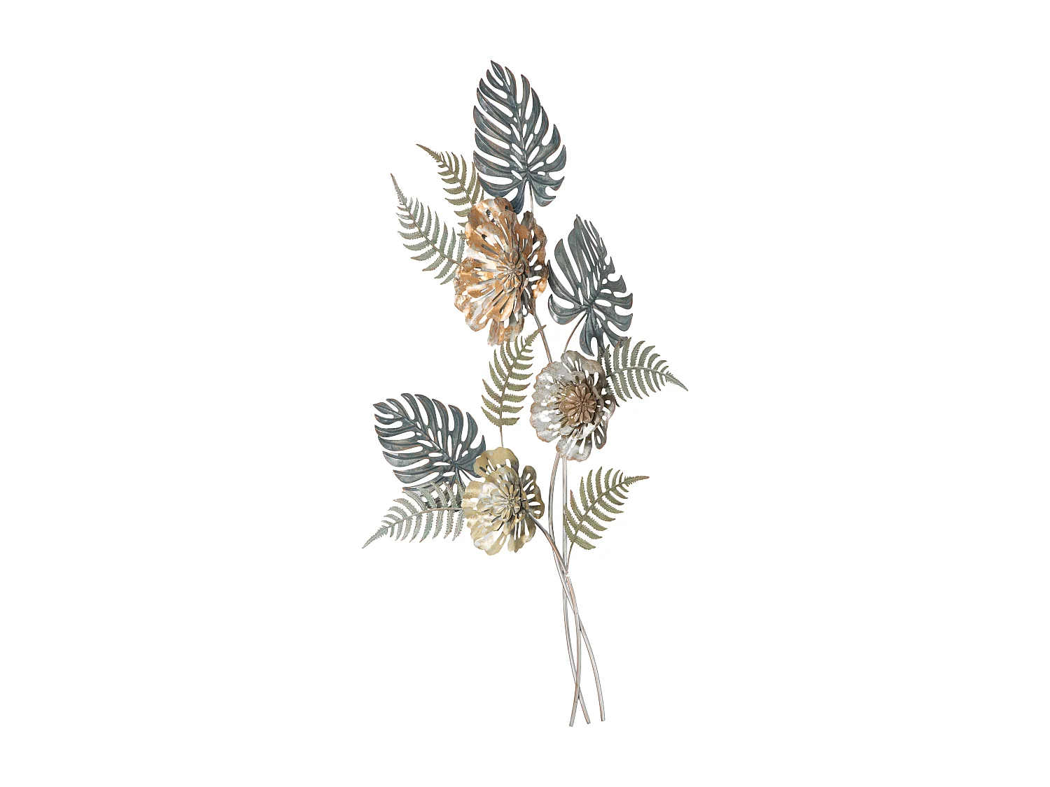 Décoration Murale en Métal "Too" 98cm Multicolore