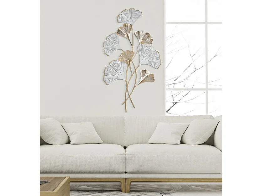 Décoration Murale en Métal "Rixy" 104cm Multicolore