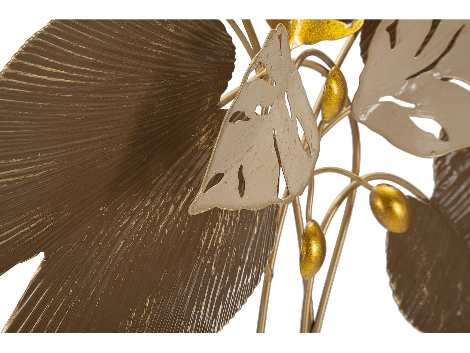 Décoration Murale Encadrée en Métal "Browy" 50cm Multicolore