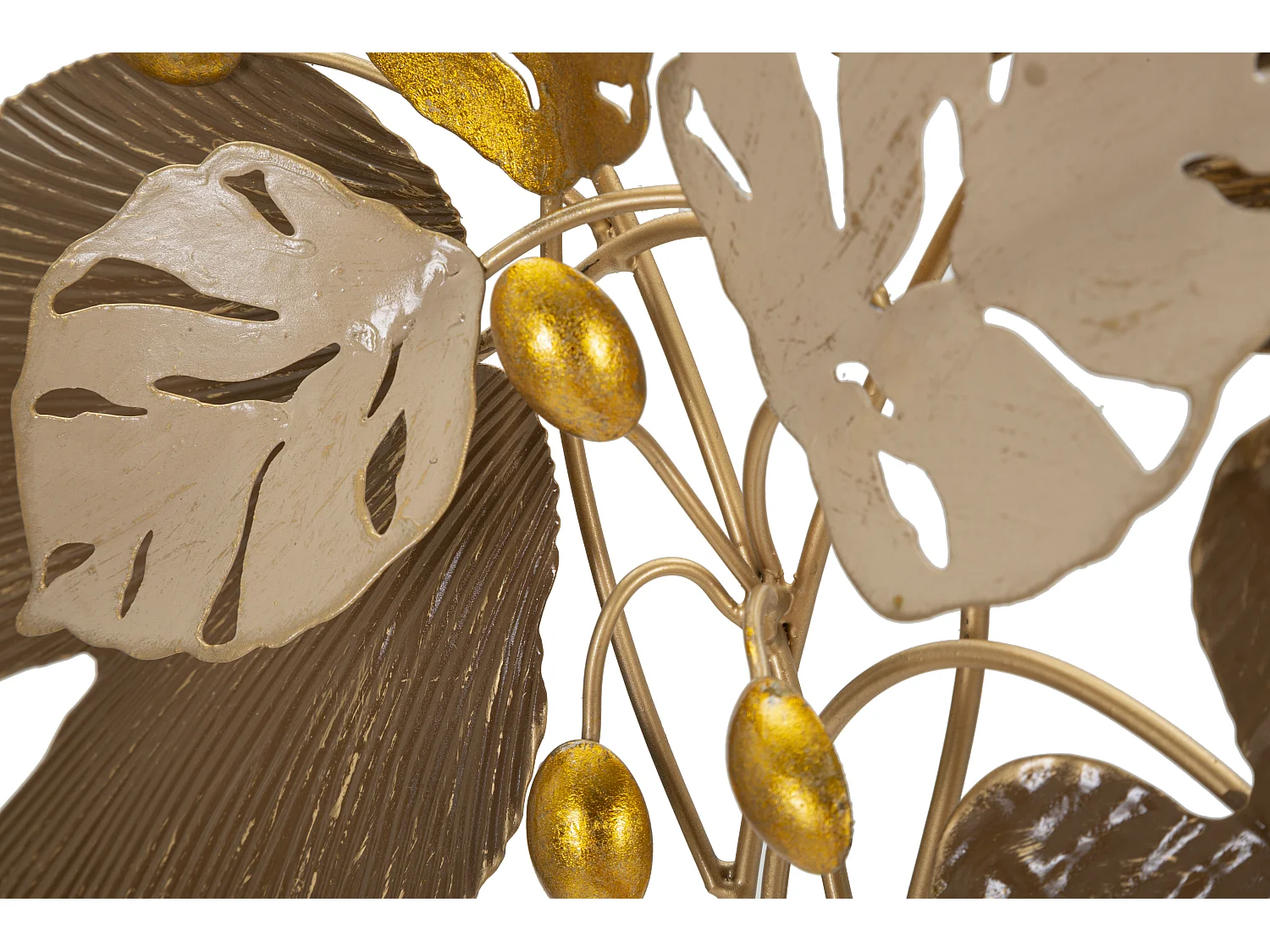 Décoration Murale Encadrée en Métal "Browy" 50cm Multicolore