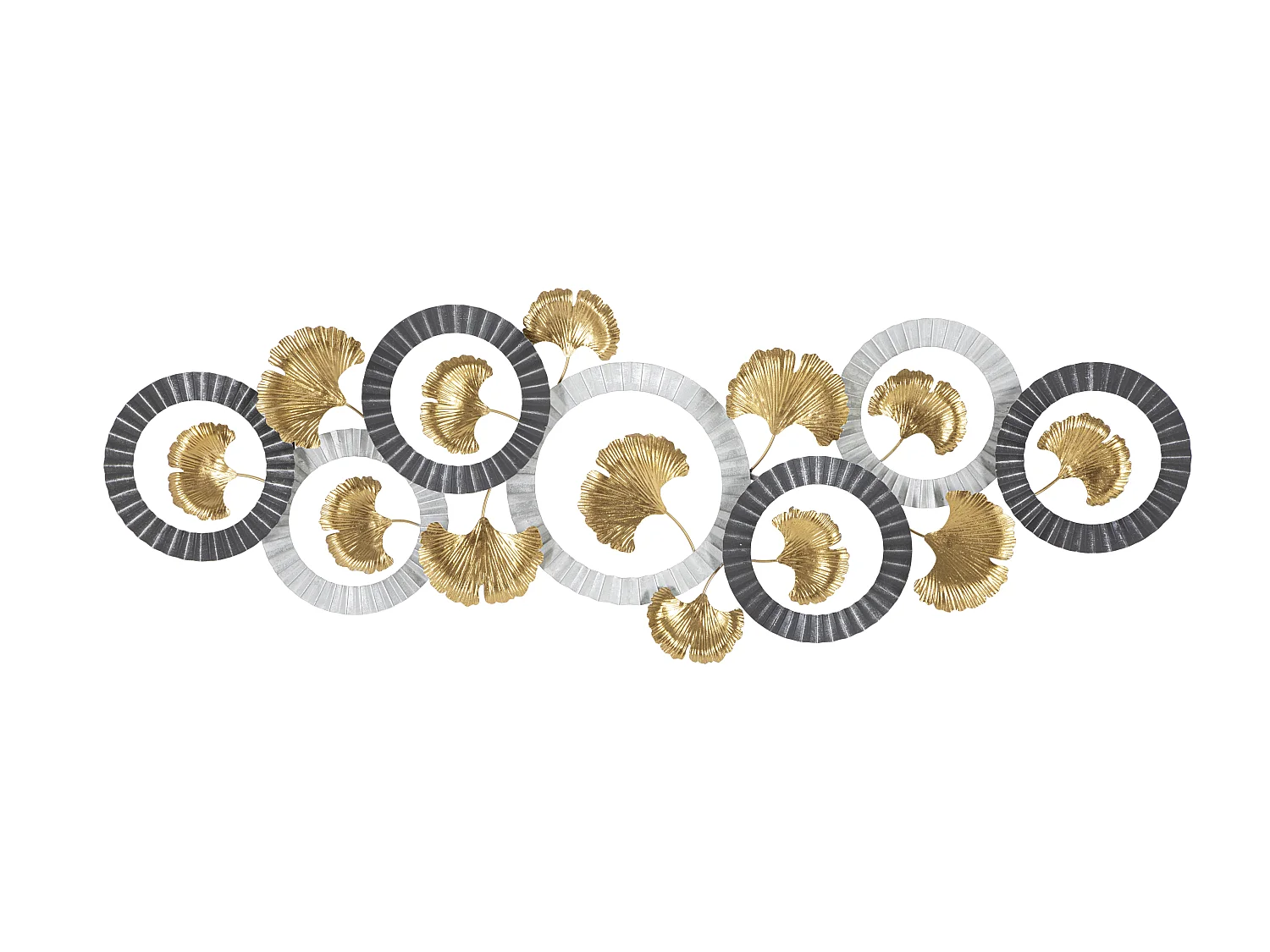 Décoration Murale en Métal "Artyb" 127cm Multicolore