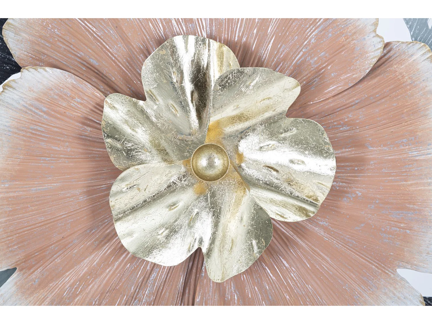 Décoration Murale en Métal "Soty" 93cm Multicolore