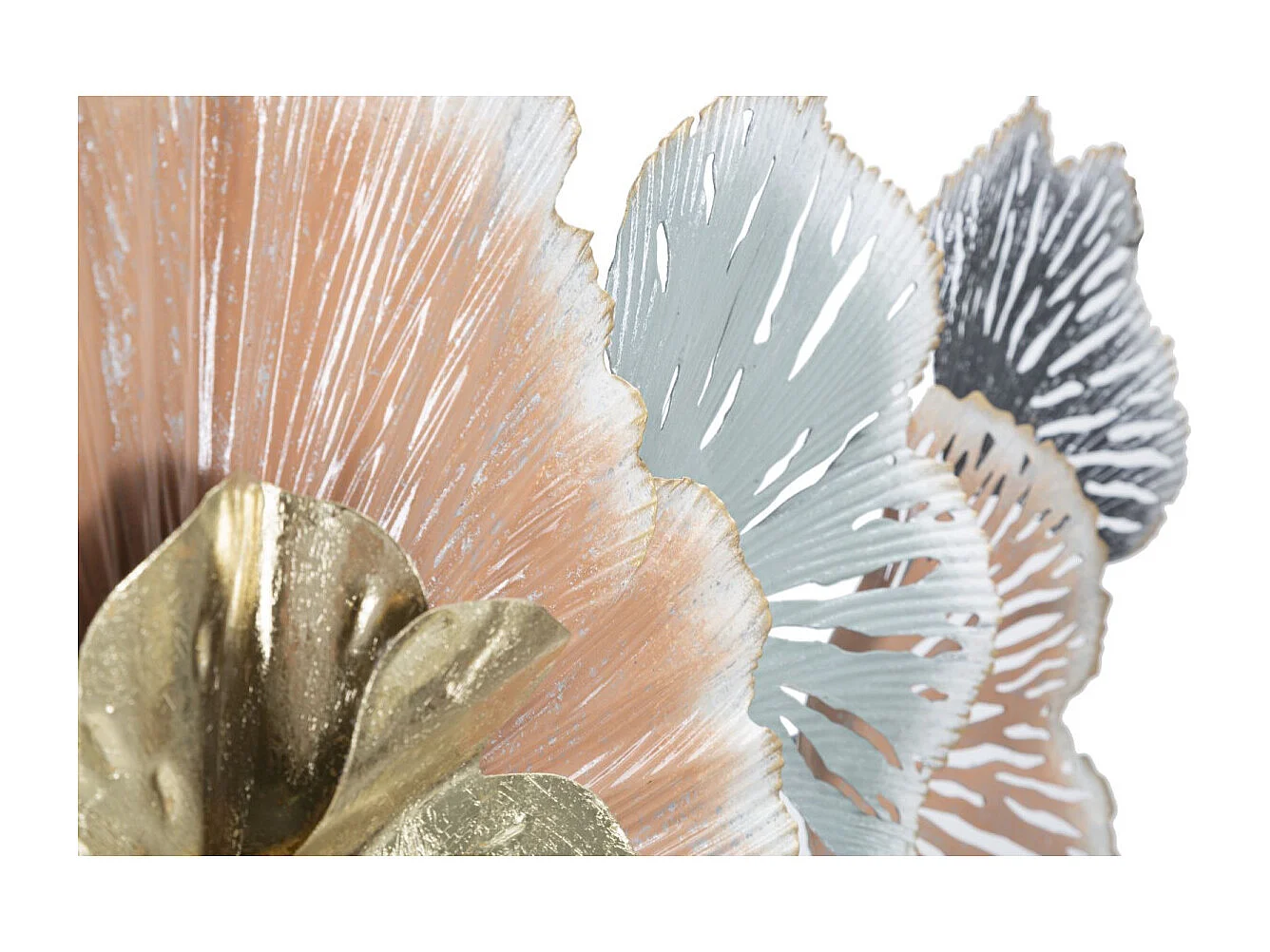 Décoration Murale en Métal "Soty" 93cm Multicolore