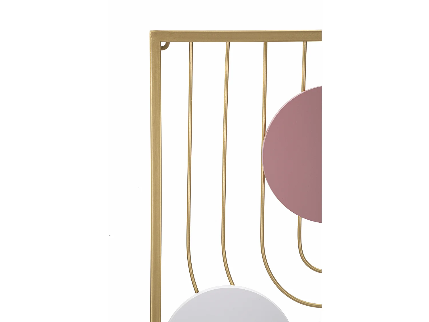 Décoration Murale Encadrée en Métal "Colorful" 84cm Multicolore