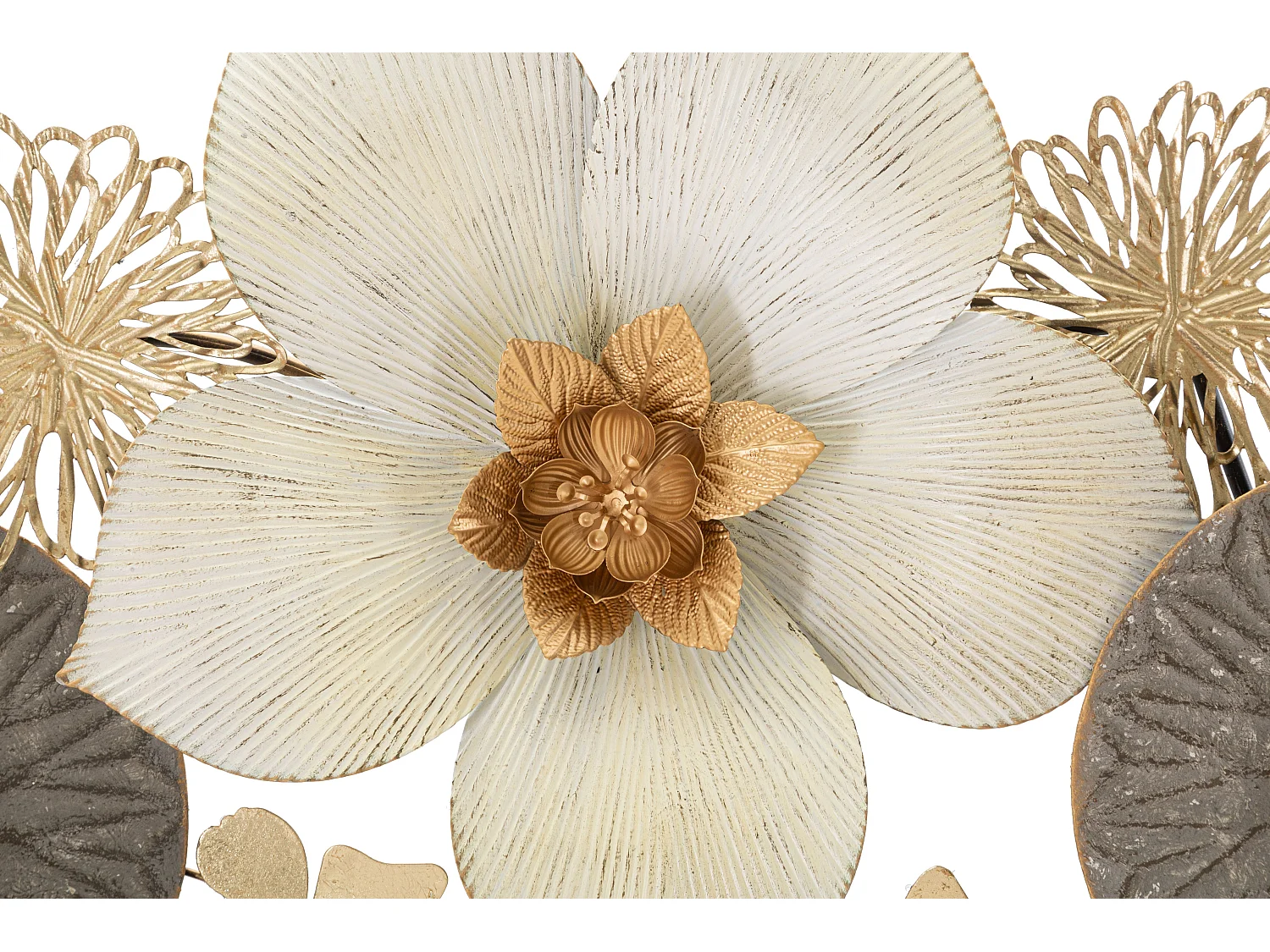 Décoration Murale en Métal "Ridy" 74cm Multicolore