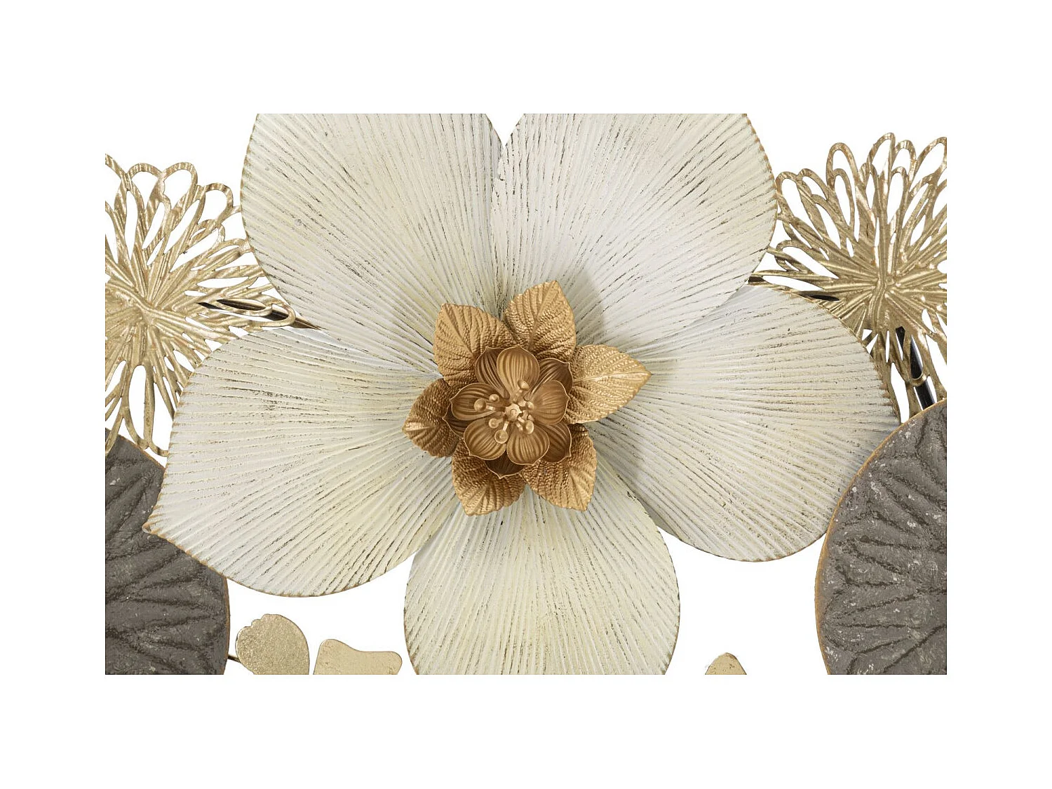 Décoration Murale en Métal "Ridy" 74cm Multicolore