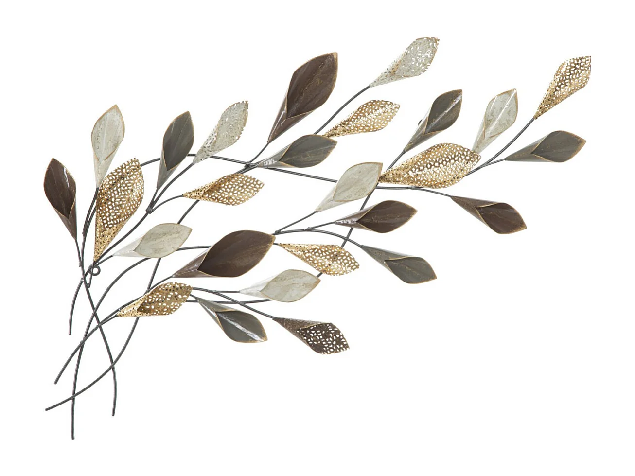 Décoration Murale en Métal "Ramo" 46cm Multicolore