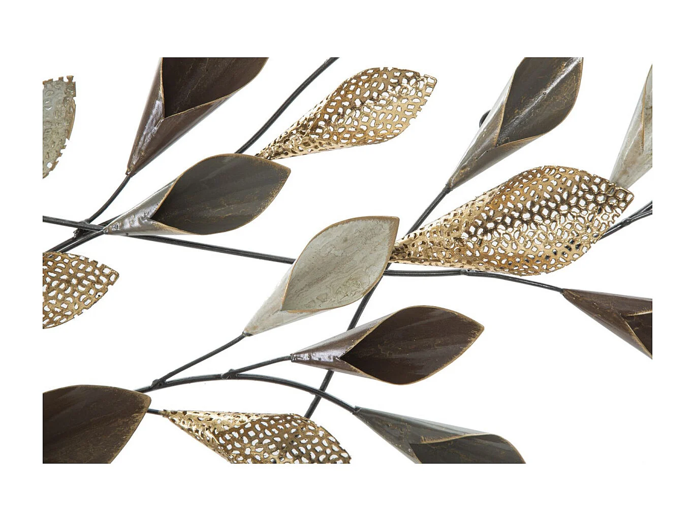 Décoration Murale en Métal "Ramo" 46cm Multicolore