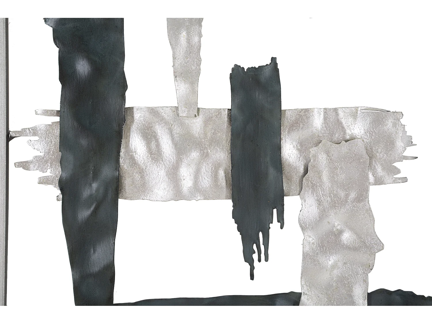 Décoration Murale Encadrée en Métal "New Art" 74cm Multicolore