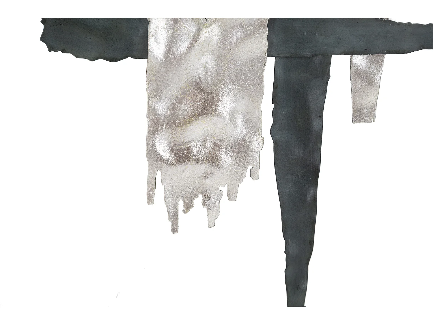 Décoration Murale Encadrée en Métal "New Art" 74cm Multicolore