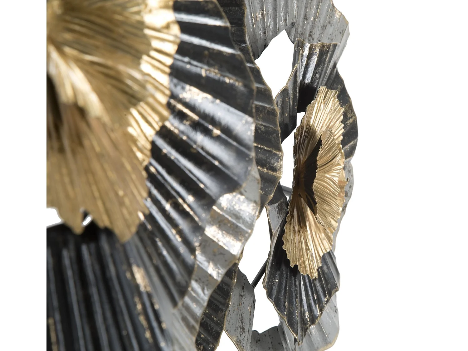 Décoration Murale en Métal "Otos" 100cm Multicolore