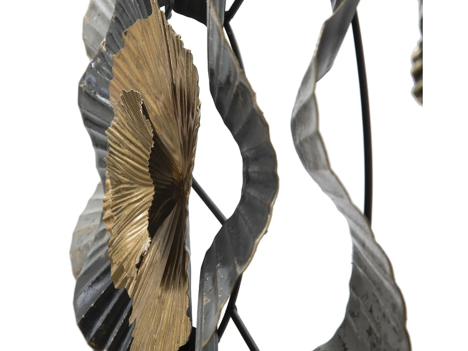 Décoration Murale en Métal "Otos" 100cm Multicolore