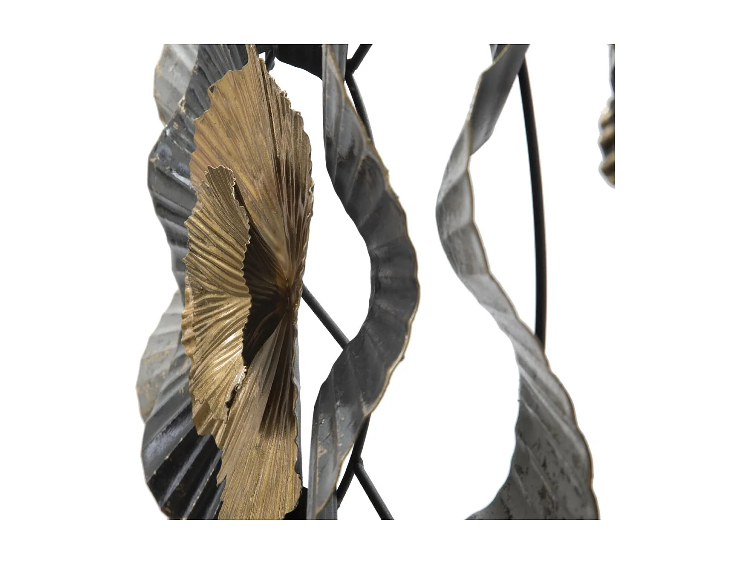 Décoration Murale en Métal "Otos" 100cm Multicolore