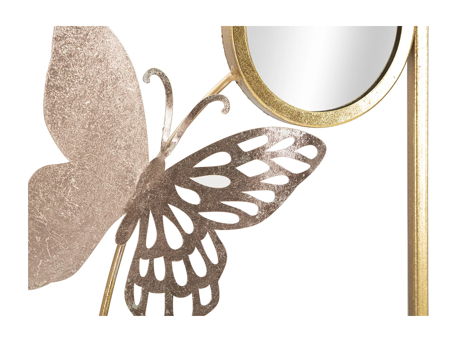 Décoration Murale Encadrée 3 Miroirs "Butty" 90cm Multicolore