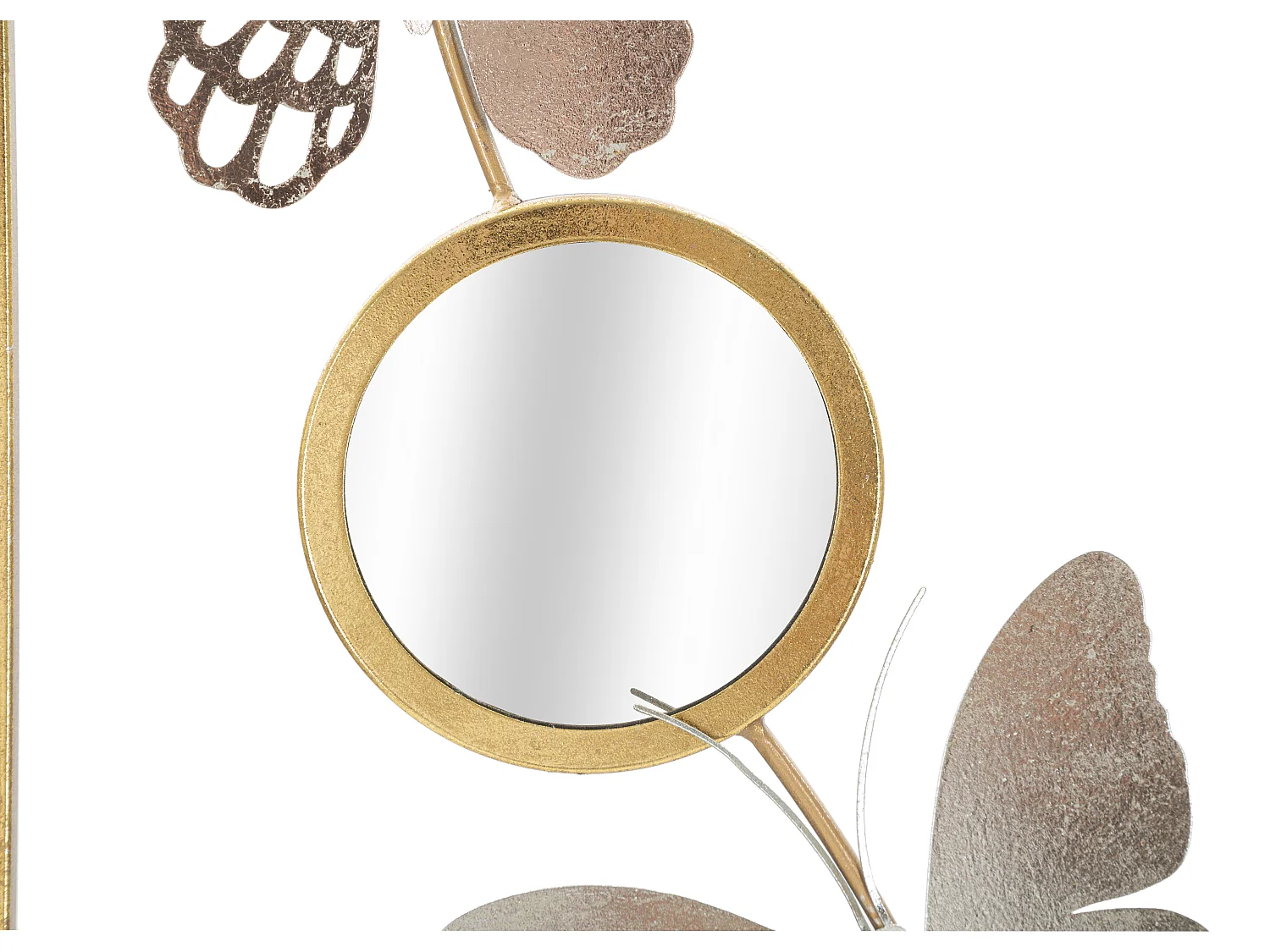 Décoration Murale Encadrée 3 Miroirs "Butty" 90cm Multicolore