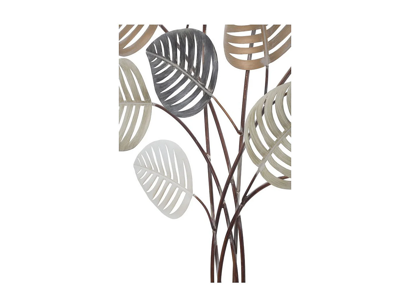 Décoration Murale en Métal "Otip" 81cm Multicolore