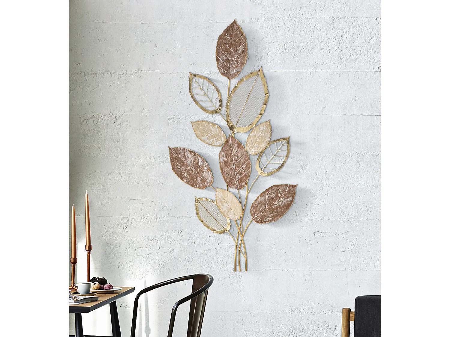 Décoration Murale en Métal "Autumn" 116cm Multicolore