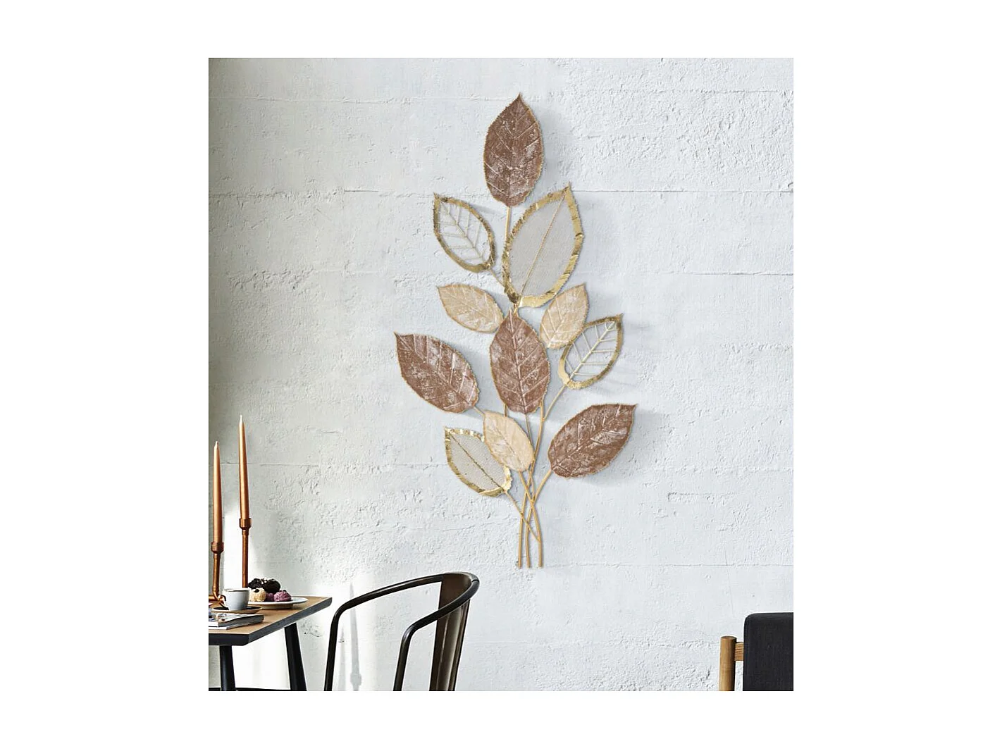 Décoration Murale en Métal "Autumn" 116cm Multicolore