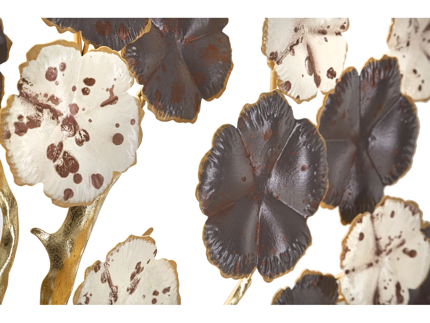 Décoration Murale en Métal "Albero Purpy" 80cm Multicolore