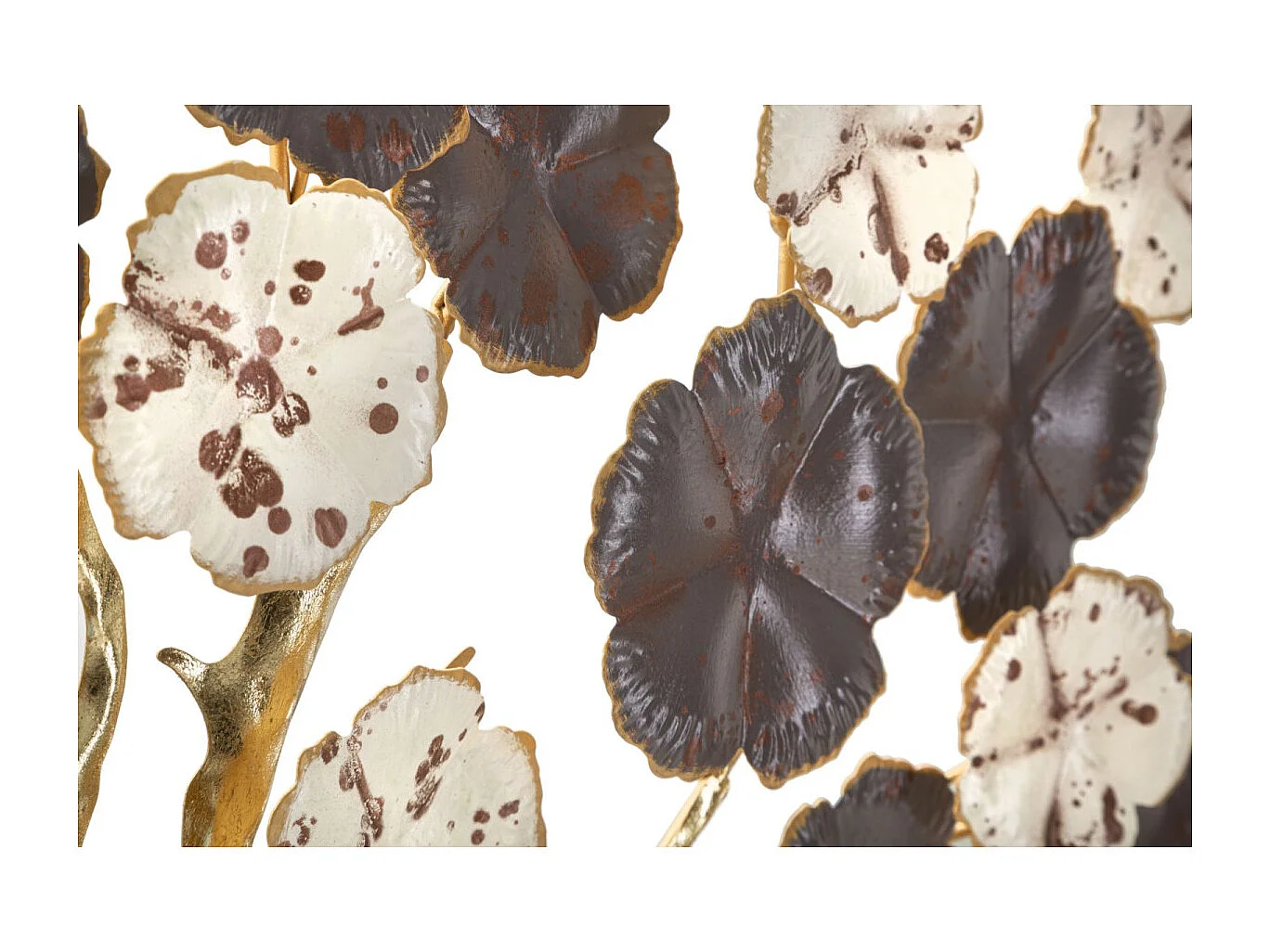 Décoration Murale en Métal "Albero Purpy" 80cm Multicolore