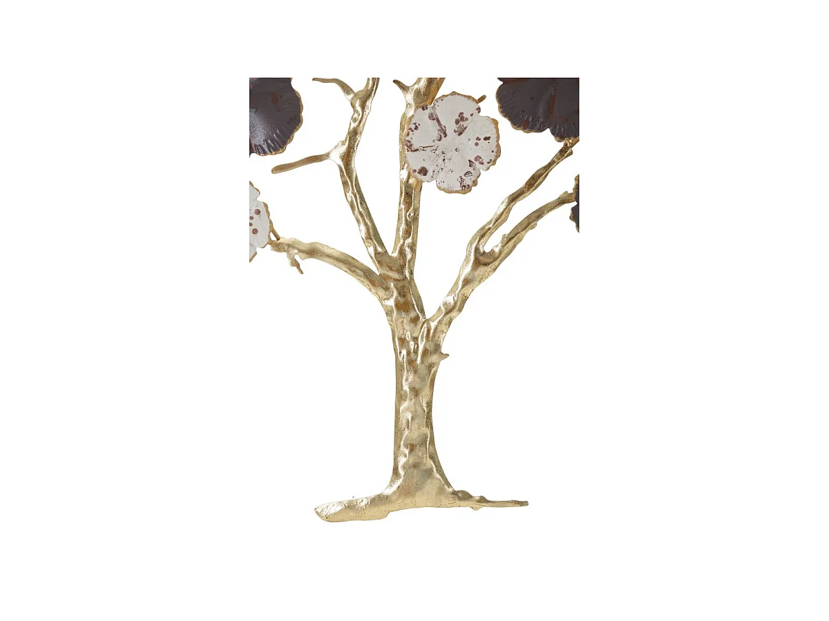 3D-Dekopaneel Baum aus Metall mehrfarbig 73,7x5x80 cm