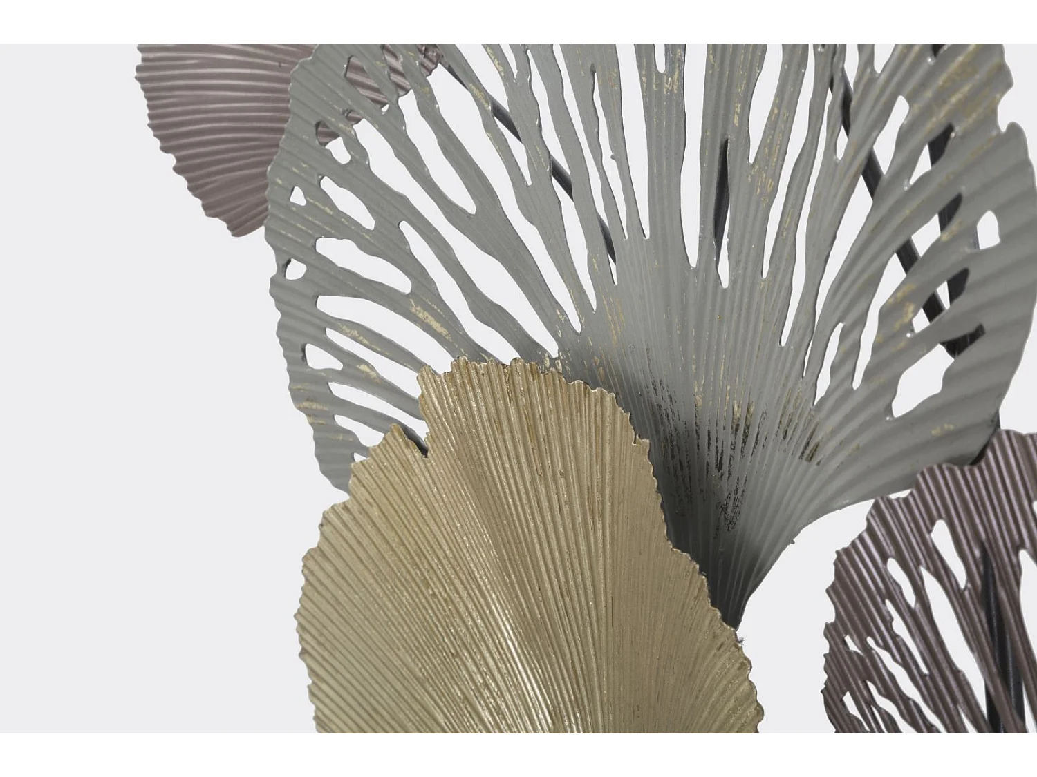 Décoration Murale en Métal "Diply" 126cm Multicolore