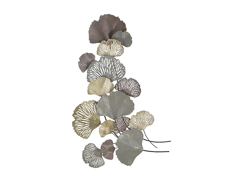 Décoration Murale en Métal "Diply" 126cm Multicolore