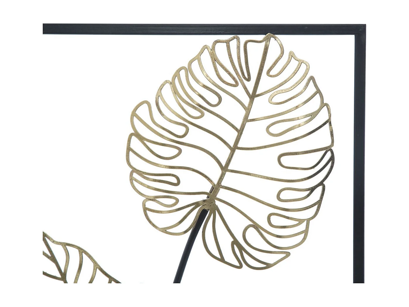 Décoration Murale Encadrée en Métal "Luxyb" 90cm Multicolore