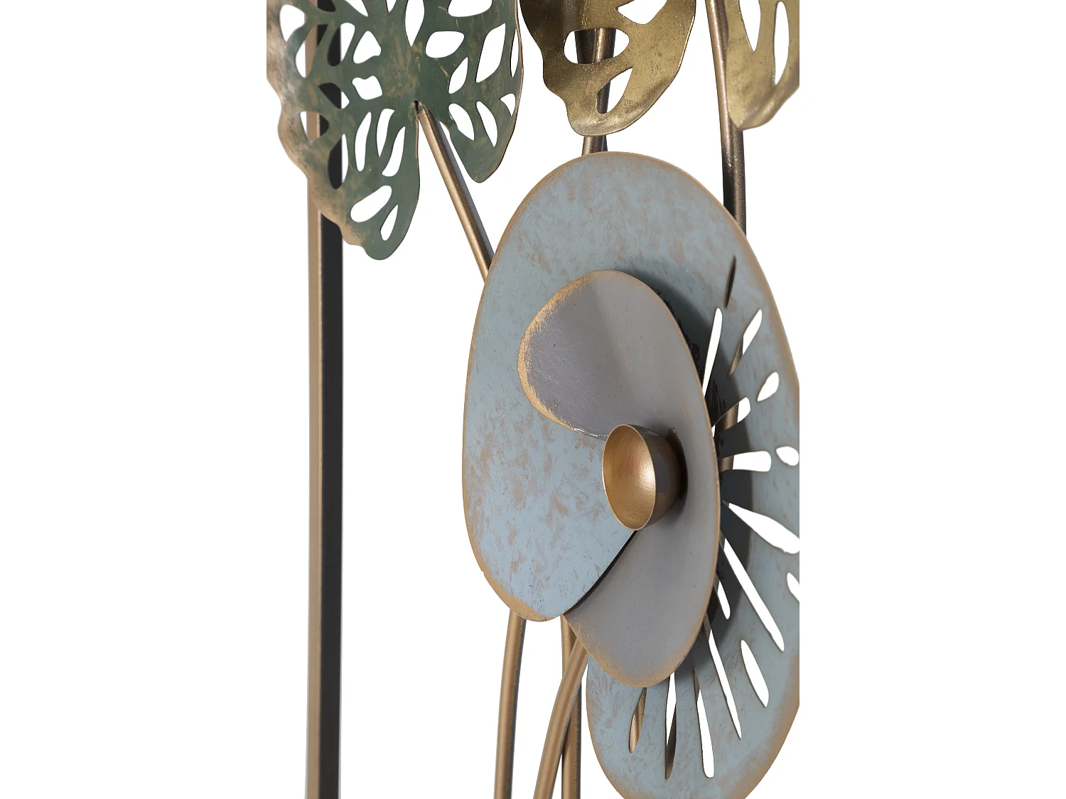 Décoration Murale Encadrée en Métal "Gloth" 90cm Multicolore