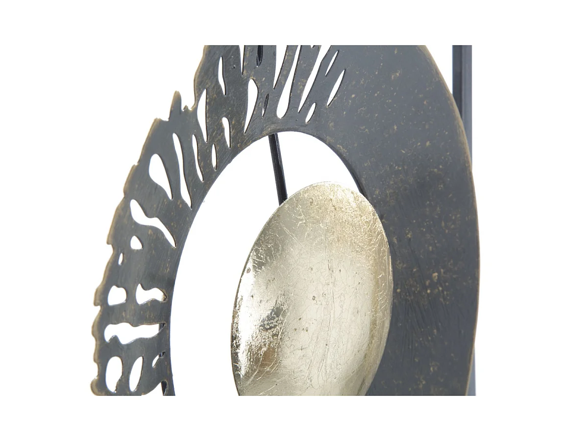 3D-Dekopaneel aus Metall mehrfarbig 31x3x89,5 cm