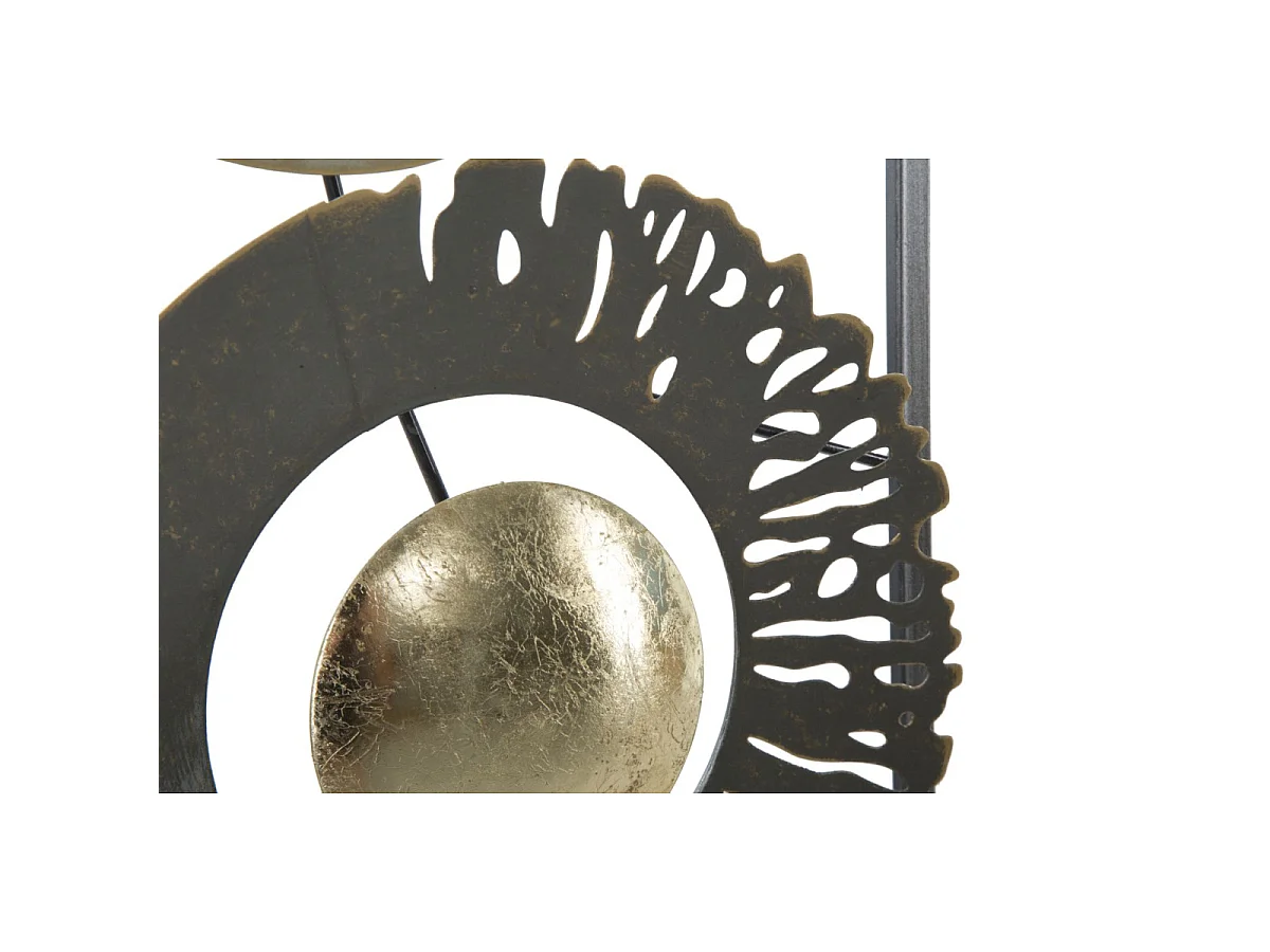 3D-Dekopaneel aus Metall mehrfarbig 31x3x89,5 cm