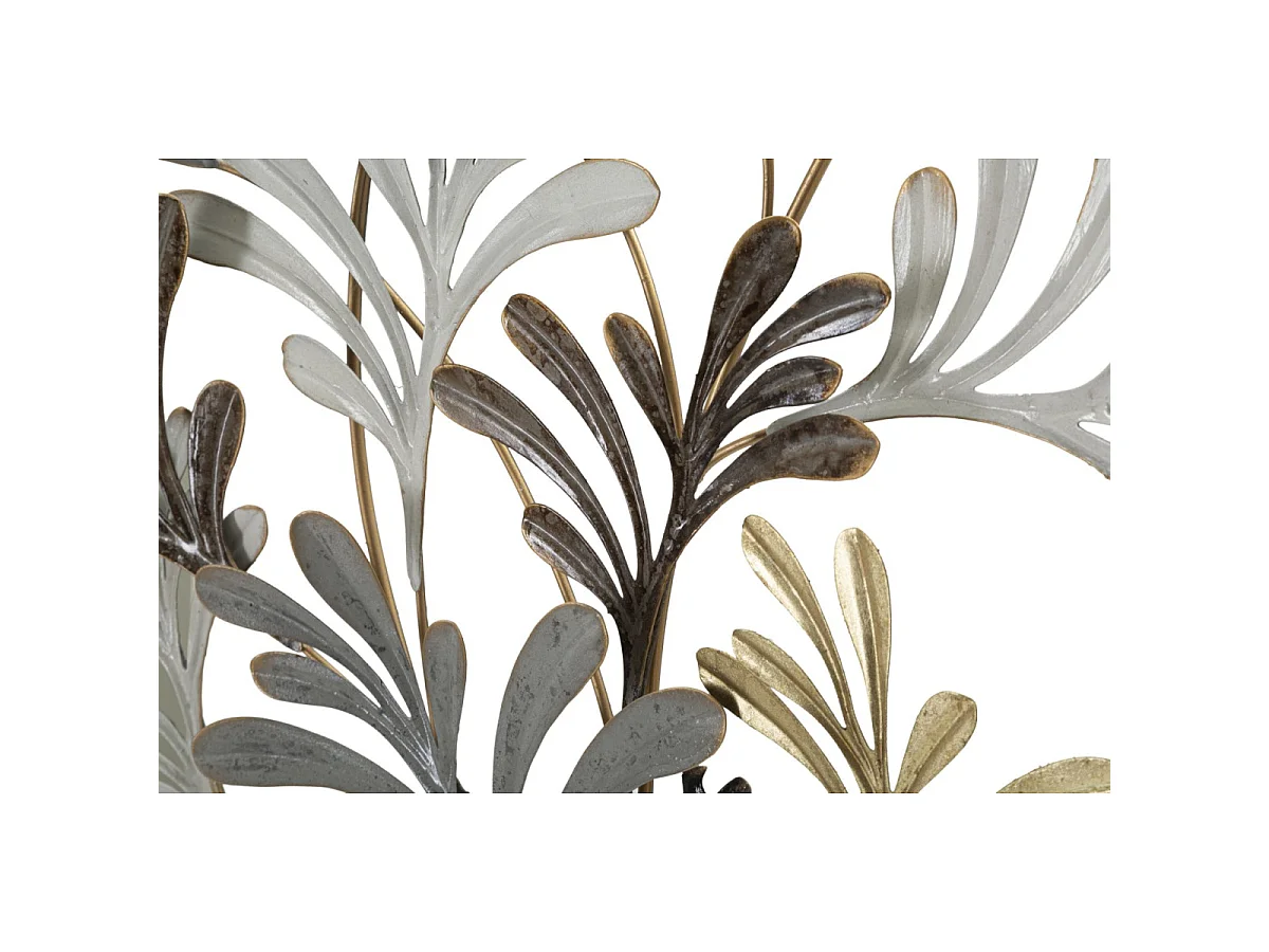 Lixy Tree Jernpanel – 3D Vægkunst med Stiliseret, Flerfarvet Træ, 97,2 x 100,3 cm – Style Glam