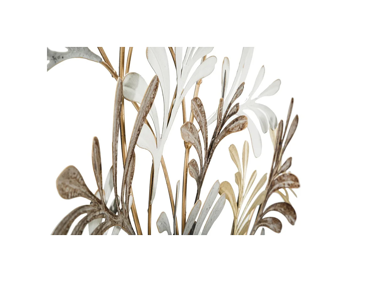 Lixy Tree Jernpanel – 3D Vægkunst med Stiliseret, Flerfarvet Træ, 97,2 x 100,3 cm – Style Glam