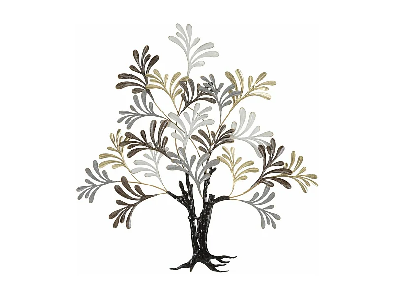 Décoration Murale en Métal "Albero Lixy" 100cm Multicolore
