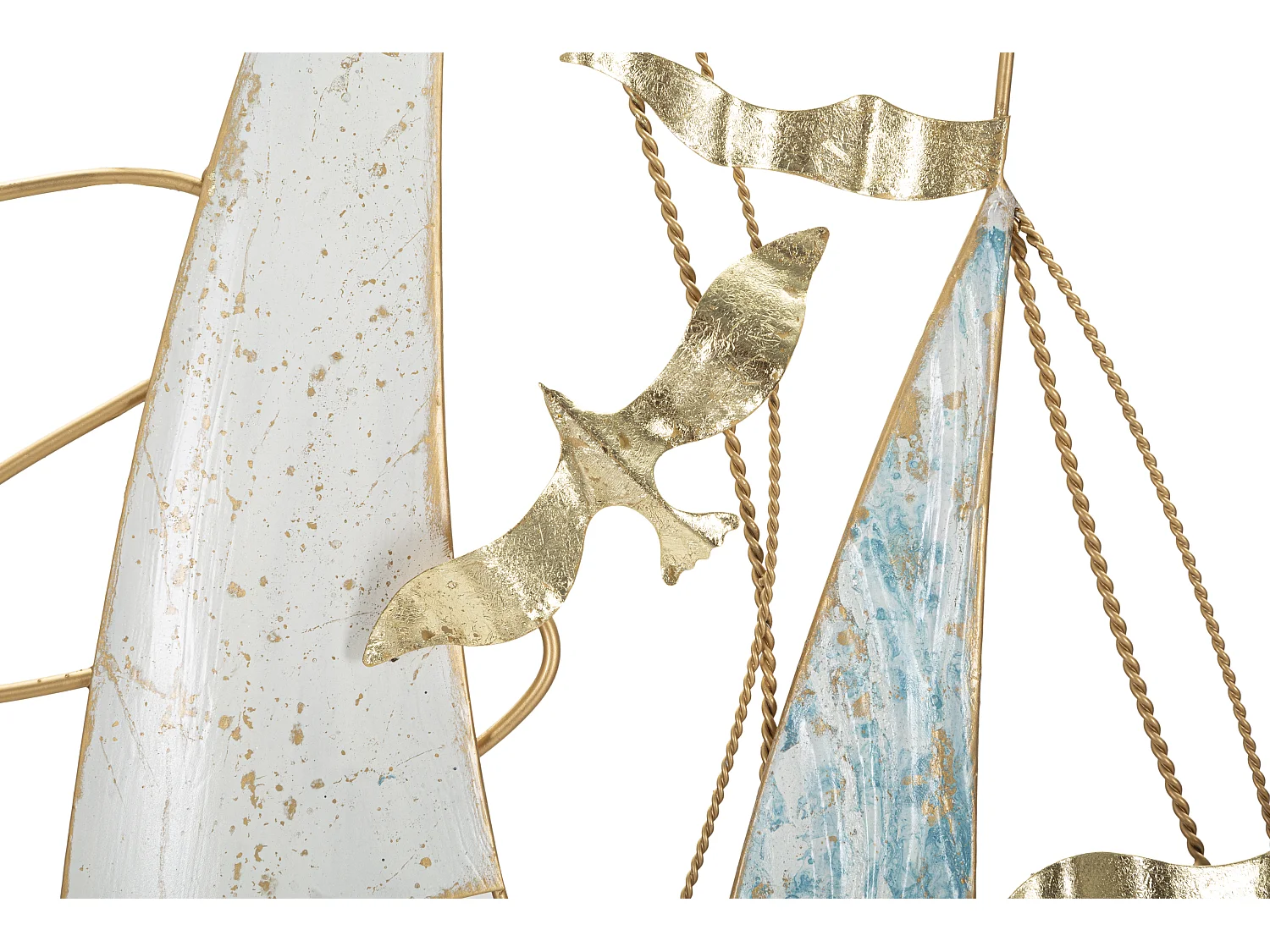 Décoration Murale en Métal "Vela Color" 87cm Multicolore