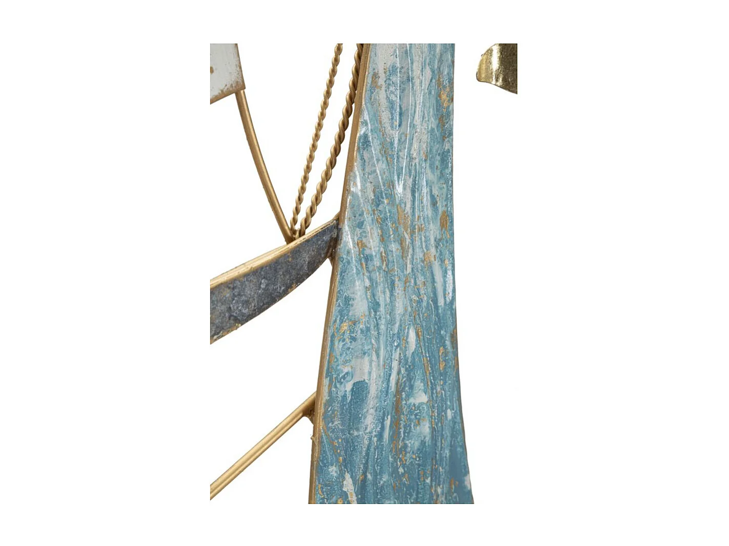 Décoration Murale en Métal "Vela Color" 87cm Multicolore