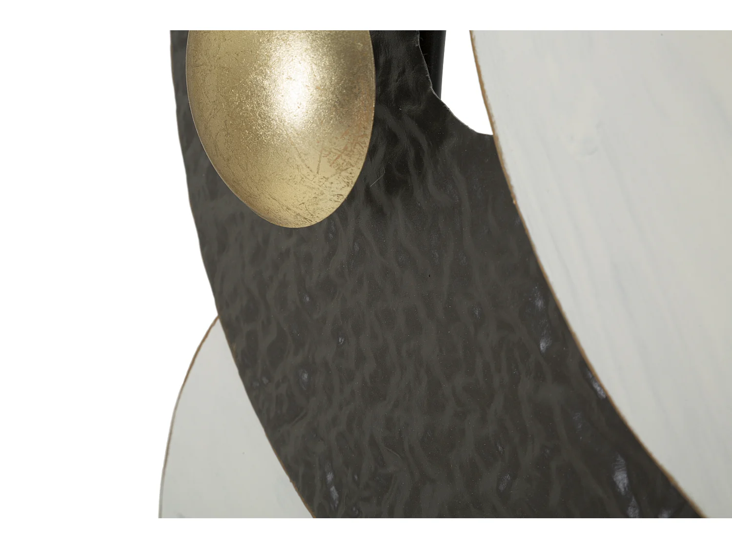 Pannello decorativo 3D astratto metallo multicolore cm 70,5X5,7X59,1