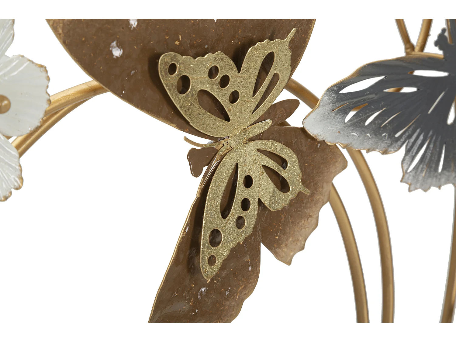 Décoration Murale en Métal "Delis" 87cm Multicolore