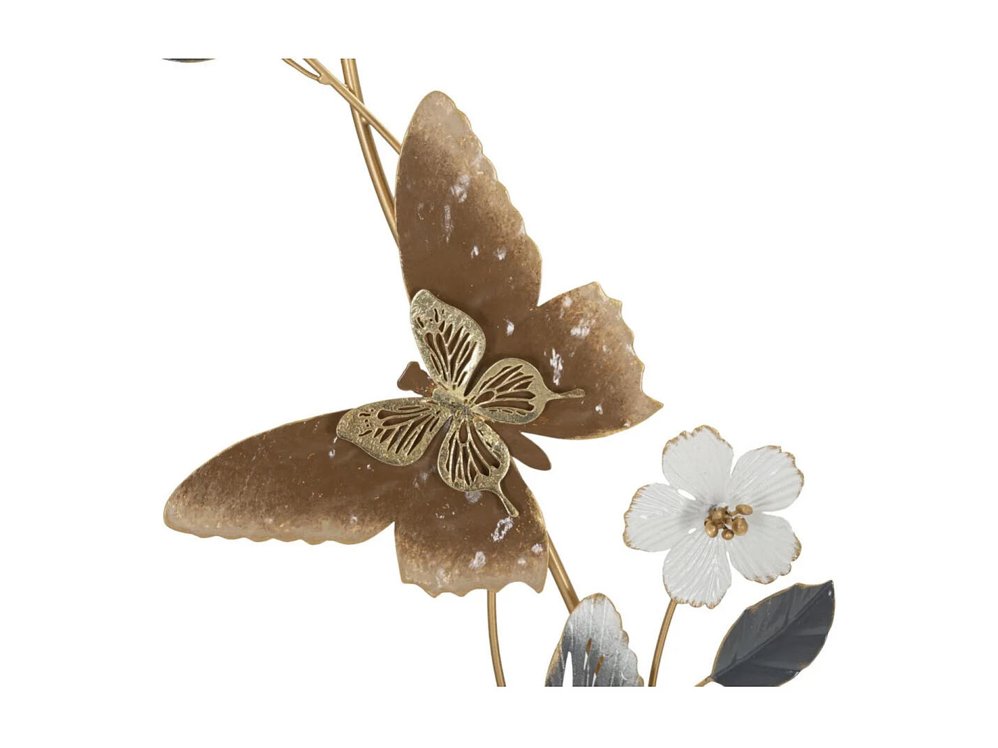 Décoration Murale en Métal "Delis" 87cm Multicolore