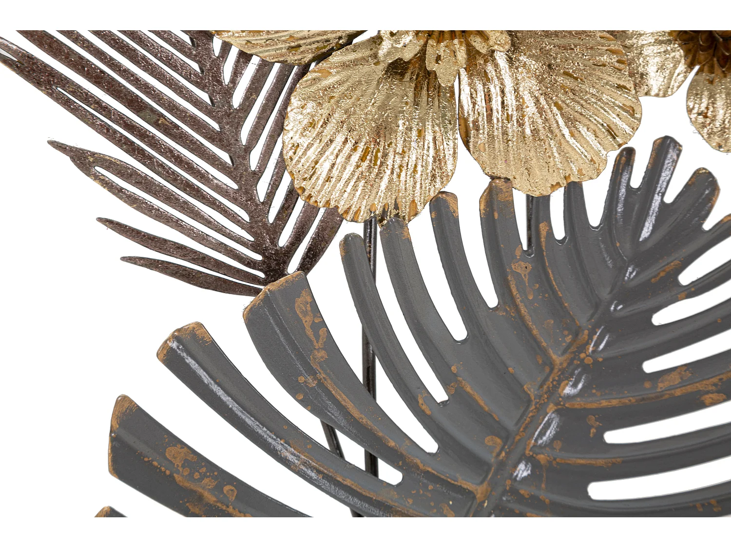 Décoration Murale Encadrée en Métal "Classic" 74cm Multicolore