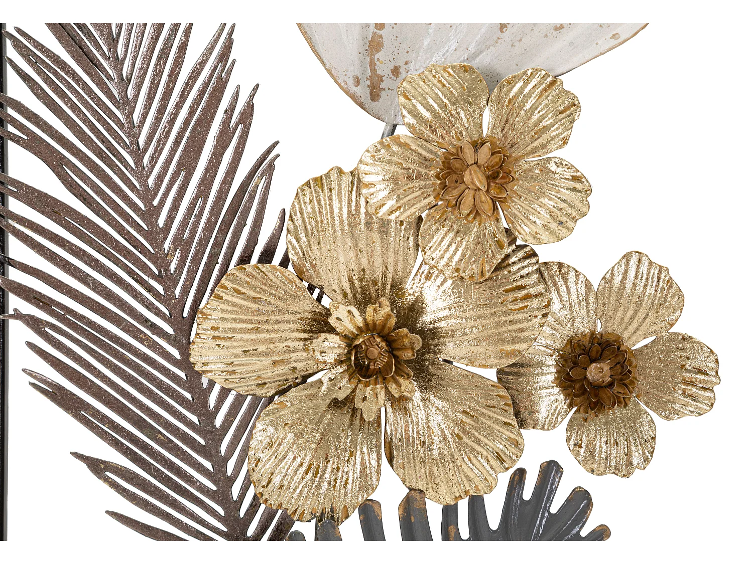 Décoration Murale Encadrée en Métal "Classic" 74cm Multicolore