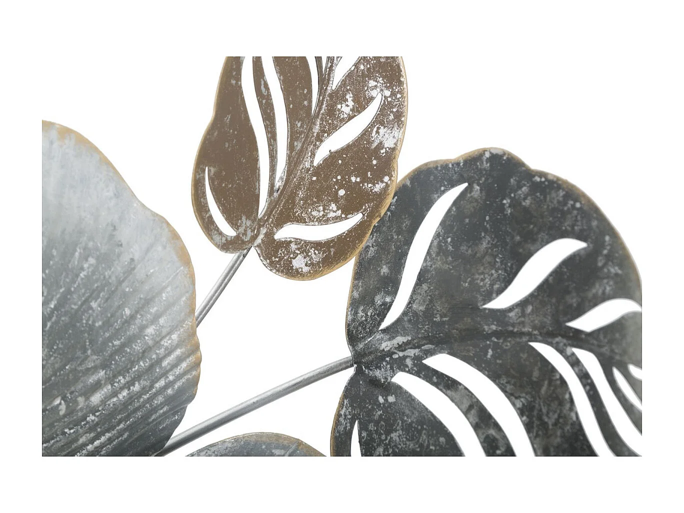 Décoration Murale en Métal "Greys" 84cm Multicolore