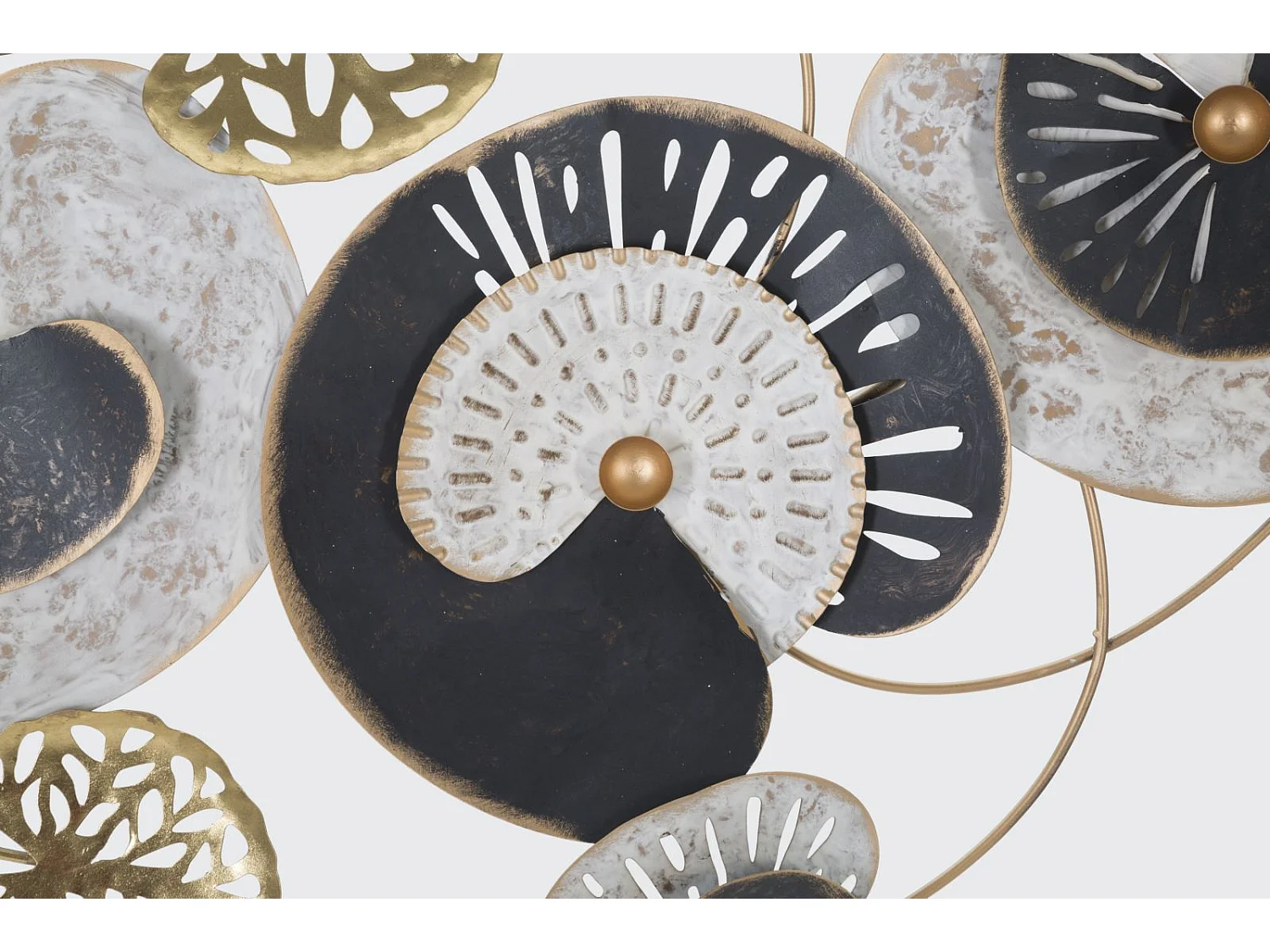 Décoration Murale en Métal "Gloth" 124cm Multicolore