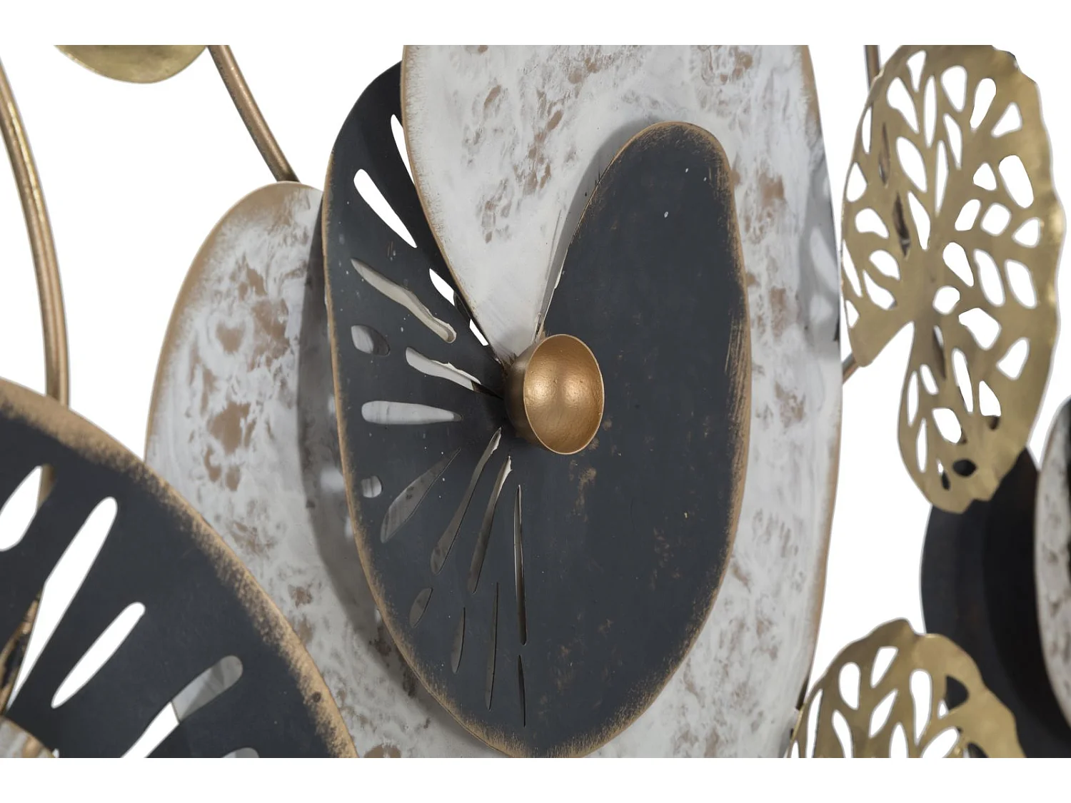 Décoration Murale en Métal "Gloth" 124cm Multicolore