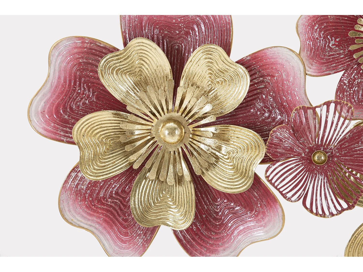 Décoration Murale en Métal "Lobi" 91cm Multicolore