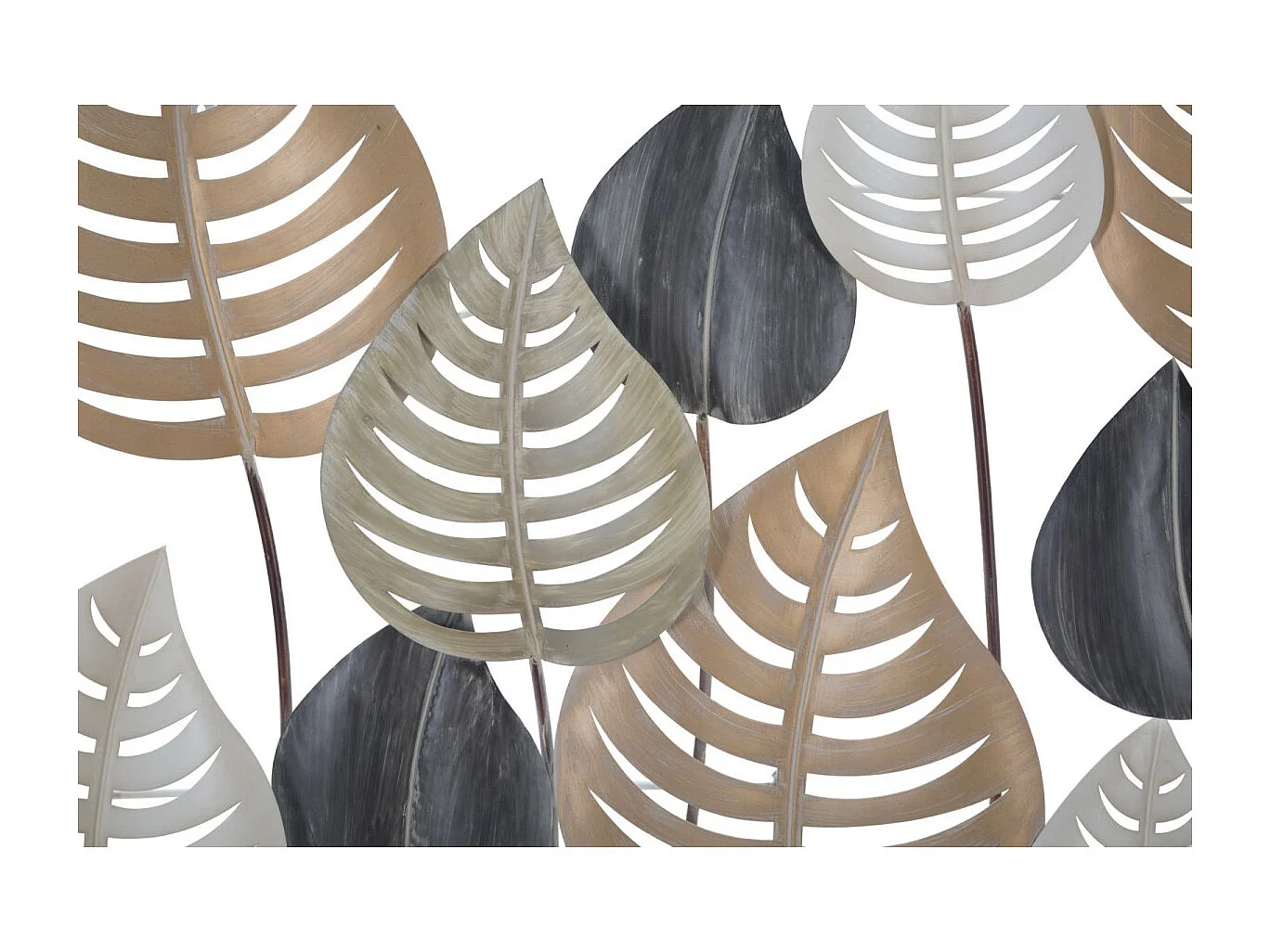 Décoration Murale en Métal "Otip" 103cm Multicolore