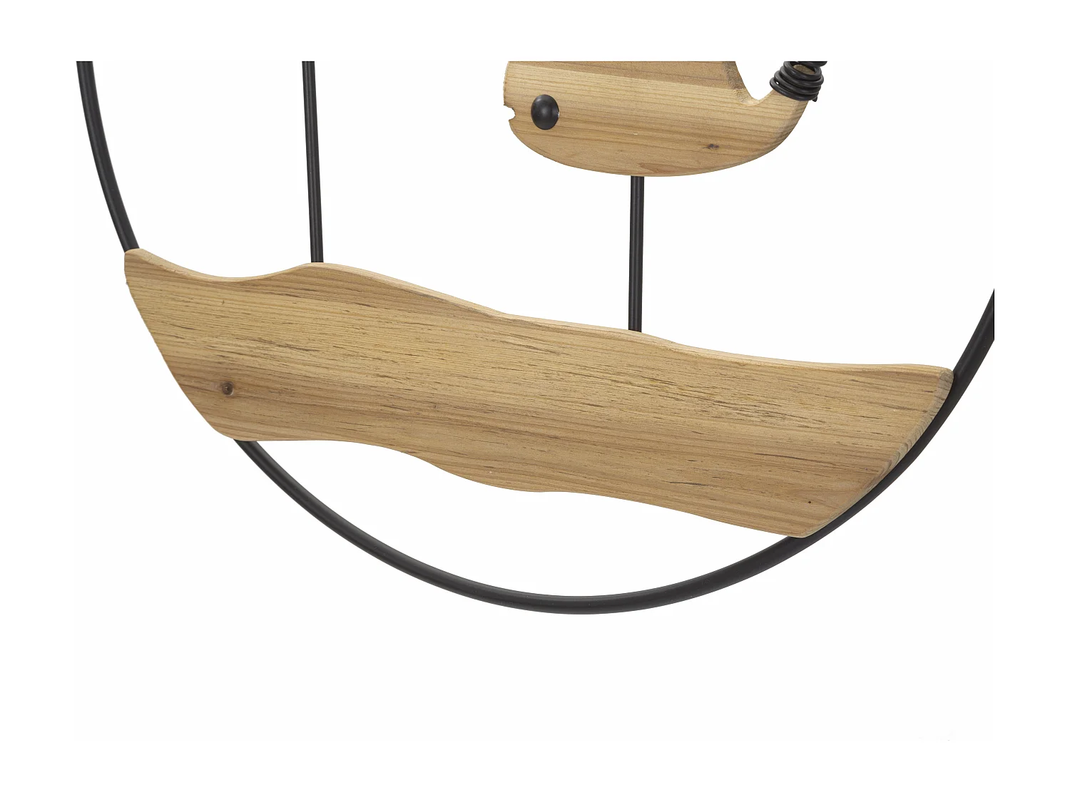 Décoration Murale à Suspendre "Baleine" 60cm Naturel