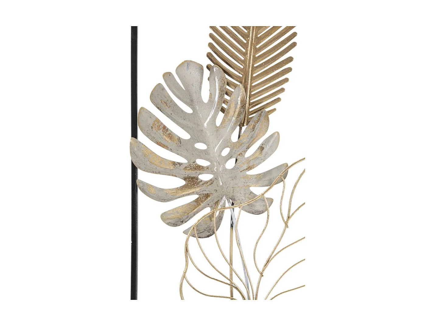 Décoration Murale Encadrée en Métal "Plamb" 74cm Multicolore